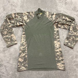 US Army Men's LARGE ACS Combat Long Sleeve Shirt MASSIF Mountain Gear Clean